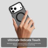 Husa de protectie Techsuit CandyCase MagSafe compatibil cu iPhone 18 Pro / iPhone 17 Pro, Negru