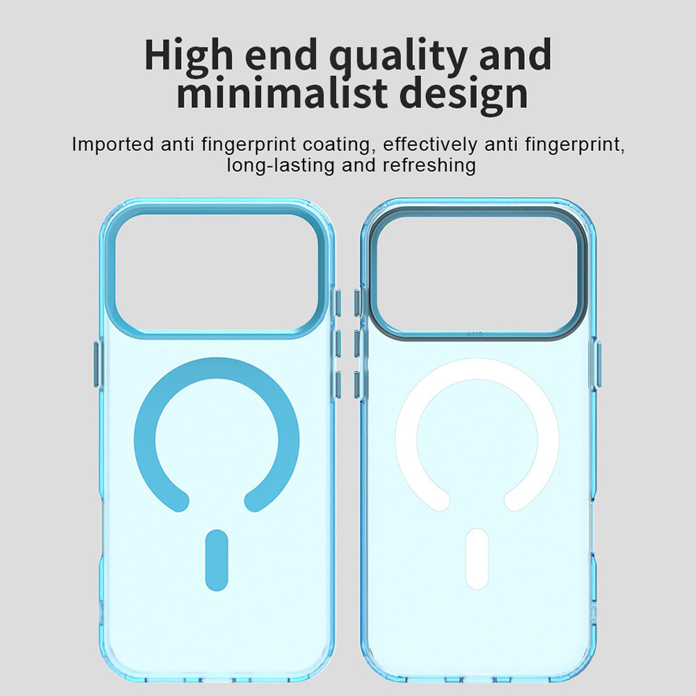 Husa de protectie Techsuit CandyCase MagSafe compatibil cu iPhone 18 Pro Max / iPhone 17 Pro Max, Albastru