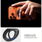 Suport Inel Spigen Dual Pop MagSafe S (AMP11735), Silicon, Negru
