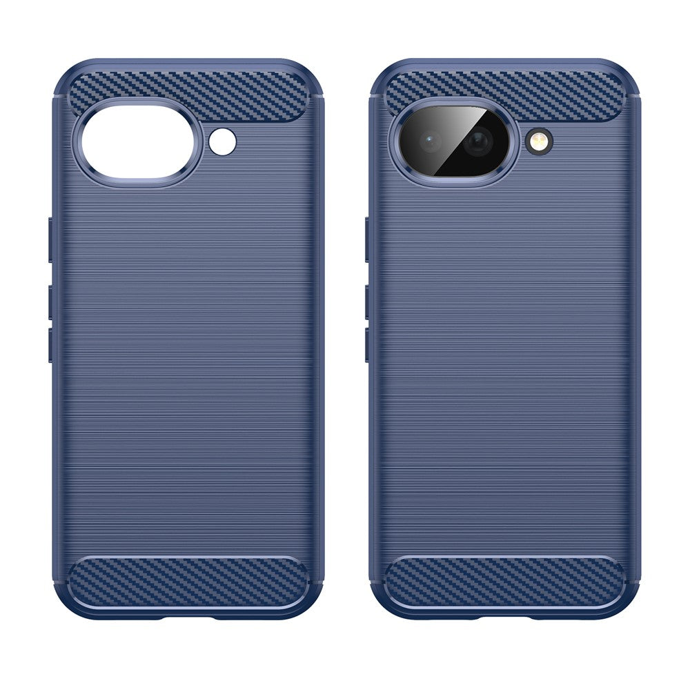 Husa de protectie Techsuit Carbon Silicone compatibil cu Google Pixel 10a, Albastru