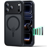 Husa de protectie ESR Classic Hybrid HaloLock compatibil cu iPhone 17 Pro / iPhone 18 Pro, Negru
