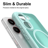 Husa de protectie Techsuit HaloFrost II MagSafe compatibil cu Samsung Galaxy S26 FE, Verde Menta