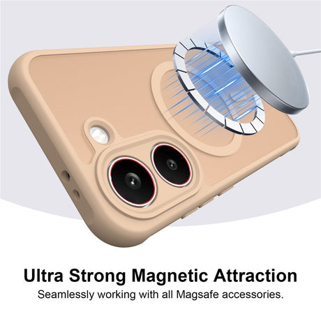 Husa de protectie Techsuit HaloFrost II MagSafe compatibil cu Samsung Galaxy S26 FE, Auriu