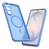 Husa de protectie Techsuit HaloFrost II MagSafe compatibil cu Samsung Galaxy S26 FE, Albastru