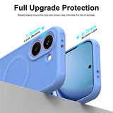 Husa de protectie Techsuit HaloFrost II MagSafe compatibil cu Samsung Galaxy S26 FE, Albastru