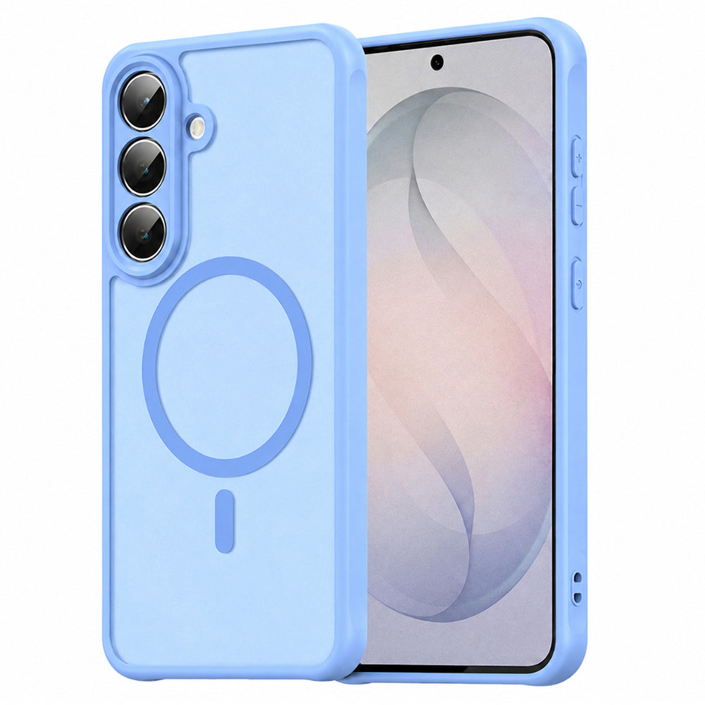 Husa de protectie Techsuit HaloFrost II MagSafe compatibil cu Samsung Galaxy S26 FE, Albastru
