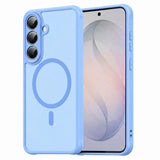 Husa de protectie Techsuit HaloFrost II MagSafe compatibil cu Samsung Galaxy S26 FE, Albastru