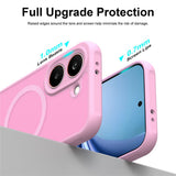 Husa de protectie Techsuit HaloFrost II MagSafe compatibil cu Samsung Galaxy S26 FE, Roz
