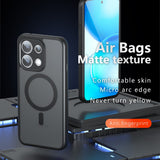 Husa de protectie Techsuit PureFrost MagSafe compatibil cu Oppo Reno16 F / Reno16 FS, Negru