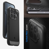 Husa de protectie Spigen Rugged Armor compatibil cu Xiaomi 17T, Negru