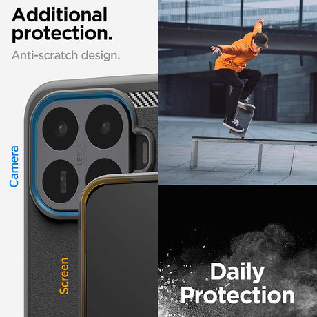 Husa de protectie Spigen Rugged Armor compatibil cu Xiaomi 17T, Negru