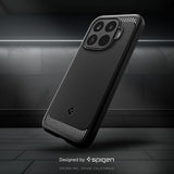 Husa de protectie Spigen Rugged Armor compatibil cu Xiaomi 17T Pro, Negru