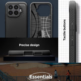 Husa de protectie Spigen Rugged Armor compatibil cu Xiaomi 17T Pro, Negru