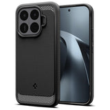 Husa de protectie Spigen Rugged Armor compatibil cu Xiaomi 17T Pro, Negru