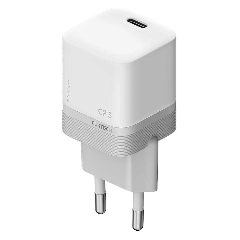 Incarcator Cuktech (CKAC301SEUWH), USB-C, 40W GaN, Alb