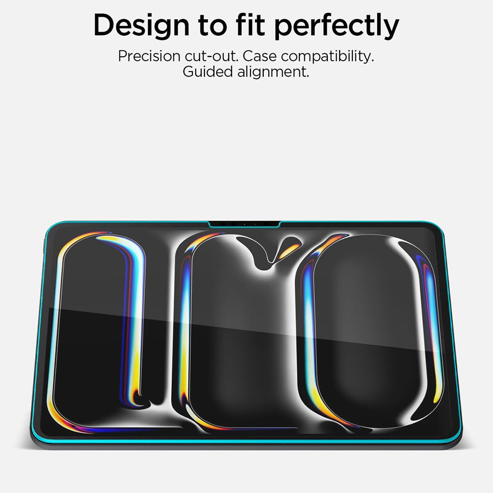 Folie de protectie tableta Spigen compatibil cu iPad Pro 11 (2024), Transparent