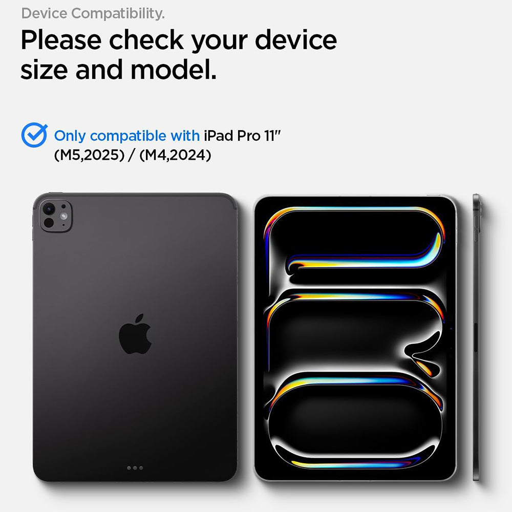 Folie de protectie tableta Spigen compatibil cu iPad Pro 11 (2024), Transparent