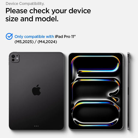 Folie de protectie tableta Spigen compatibil cu iPad Pro 11 (2024), Transparent
