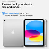 Folie de protectie tableta Spigen compatibil cu iPad 10 (2022) 10.9, Transparent