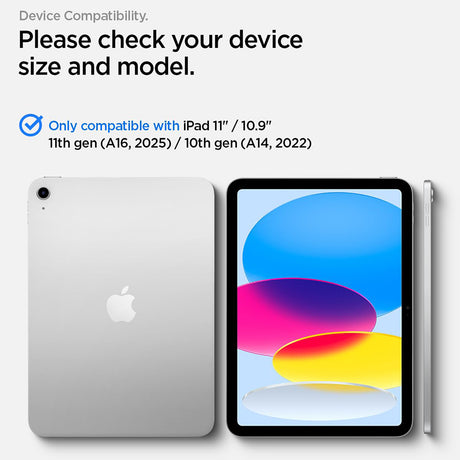 Folie de protectie tableta Spigen compatibil cu iPad 10 (2022) 10.9, Transparent