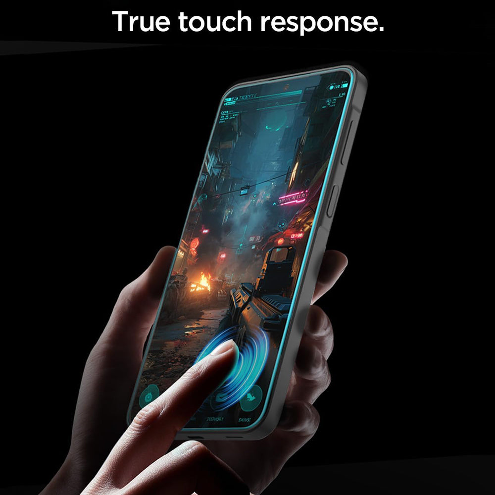 Folie de protectie Spigen compatibil cu Samsung Galaxy A27 5G, Transparent