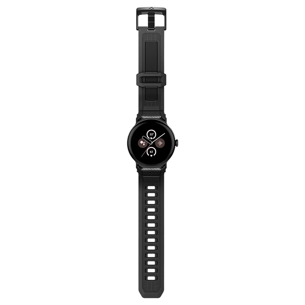 Curea smartwatch Spigen compatibil cu Google Pixel Watch / Watch 2 / Watch 3 41mm, Negru