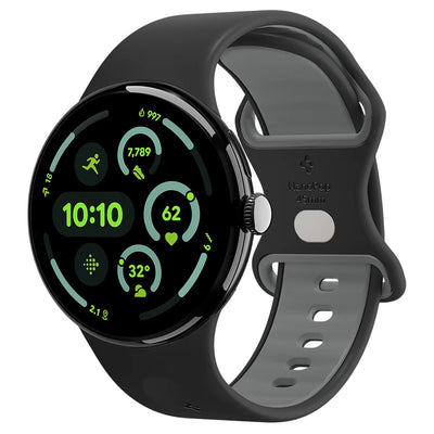 Curea smartwatch Spigen compatibil cu Google Pixel Watch / Watch 2 / Watch 3 41mm, Negru