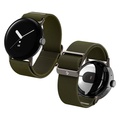 Curea smartwatch Spigen Lite Fit compatibil cu Google Pixel Watch / Watch 2 / Watch 3 41mm, Kaki