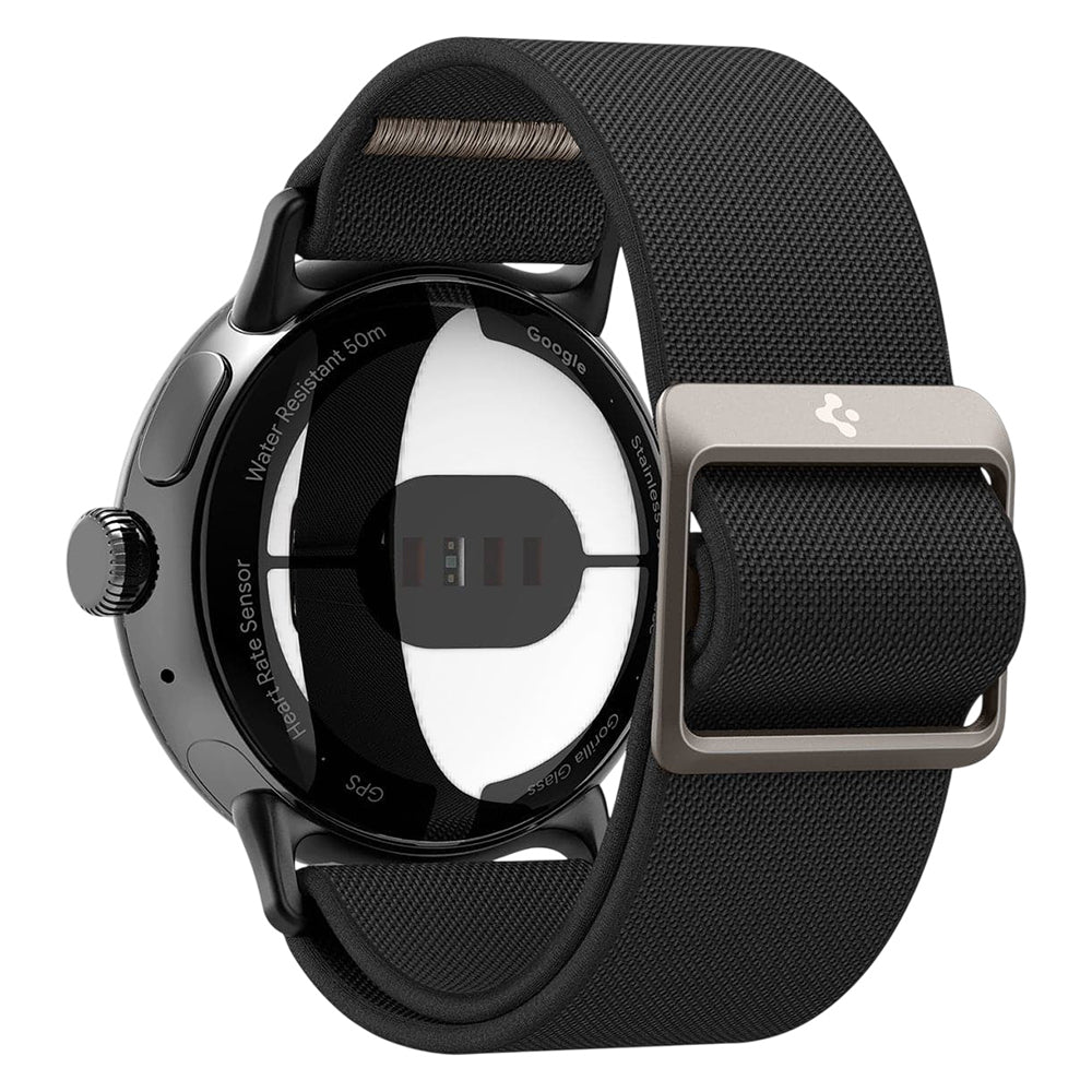 Curea smartwatch Spigen Lite Fit compatibil cu Google Pixel Watch / Watch 2 / Watch 3 41mm, Negru