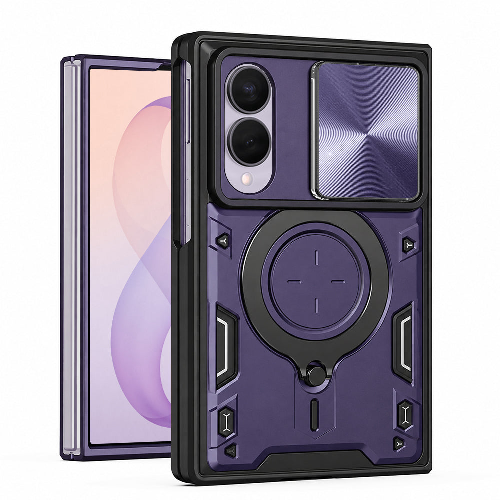Husa de protectie Techsuit CamGuard Pro compatibil cu Samsung Galaxy Z Fold8, Mov
