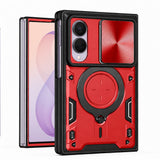 Husa de protectie Techsuit CamGuard Pro compatibil cu Samsung Galaxy Z Fold8, Roșu