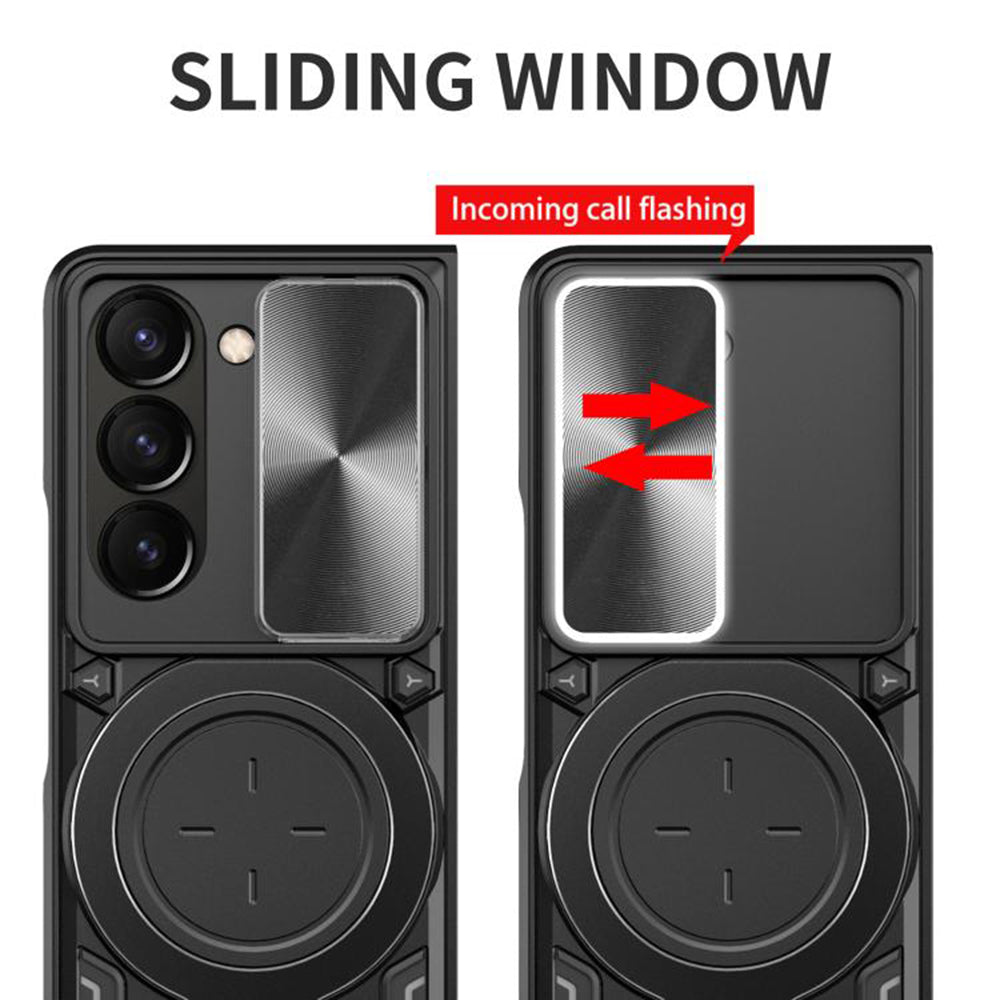 Husa de protectie Techsuit CamGuard Pro compatibil cu Samsung Galaxy Z Fold8, Negru