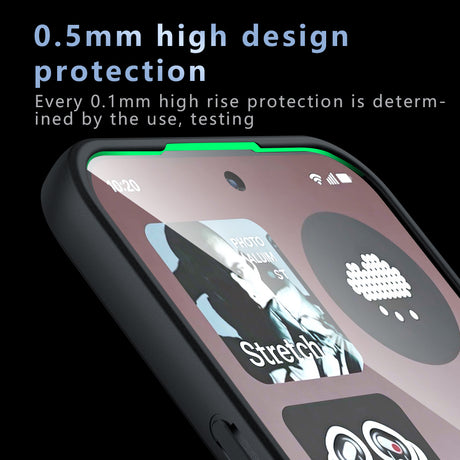 Husa de protectie Techsuit PureFrost MagSafe compatibil cu Nothing Phone (4b), Negru