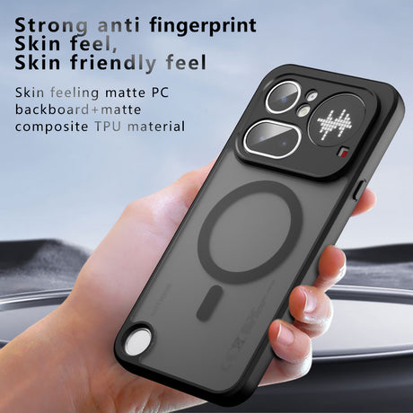 Husa de protectie Techsuit PureFrost MagSafe compatibil cu Nothing Phone (4b), Negru