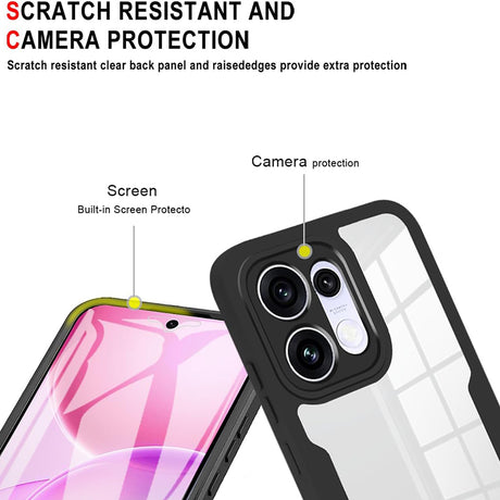 Husa de protectie Techsuit ColorVerse 360 Series compatibil cu Oppo Reno16 F / Reno16 FS, Albastru