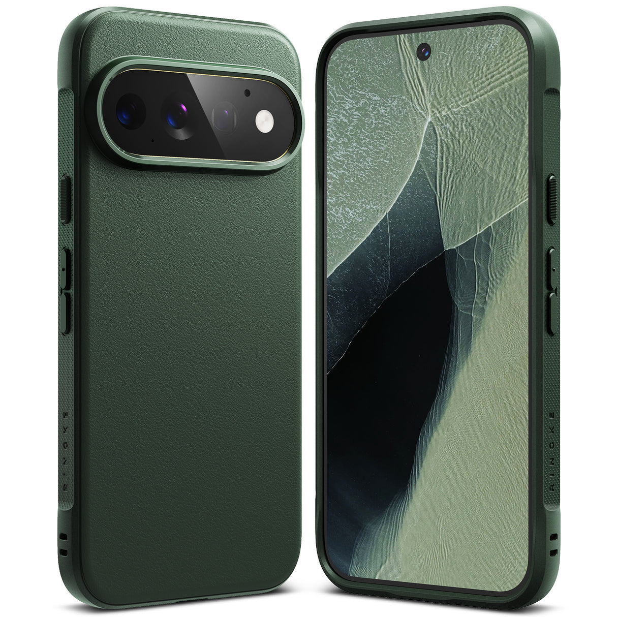 Husa de protectie Ringke Onyx compatibil cu Google Pixel 11 Pro, Verde