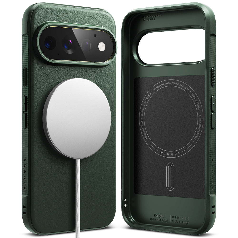 Husa de protectie Ringke Onyx compatibil cu Google Pixel 11 Pro, Verde