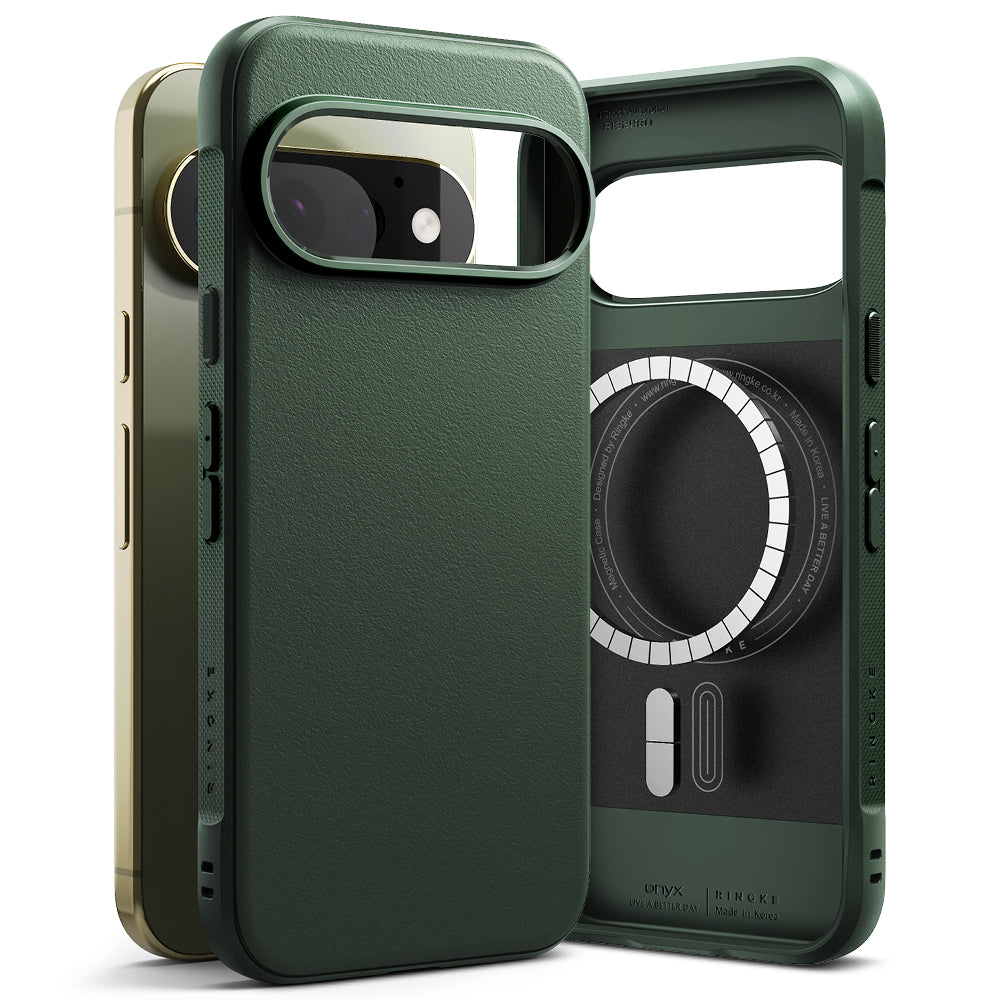 Husa de protectie Ringke Onyx compatibil cu Google Pixel 11 Pro, Verde