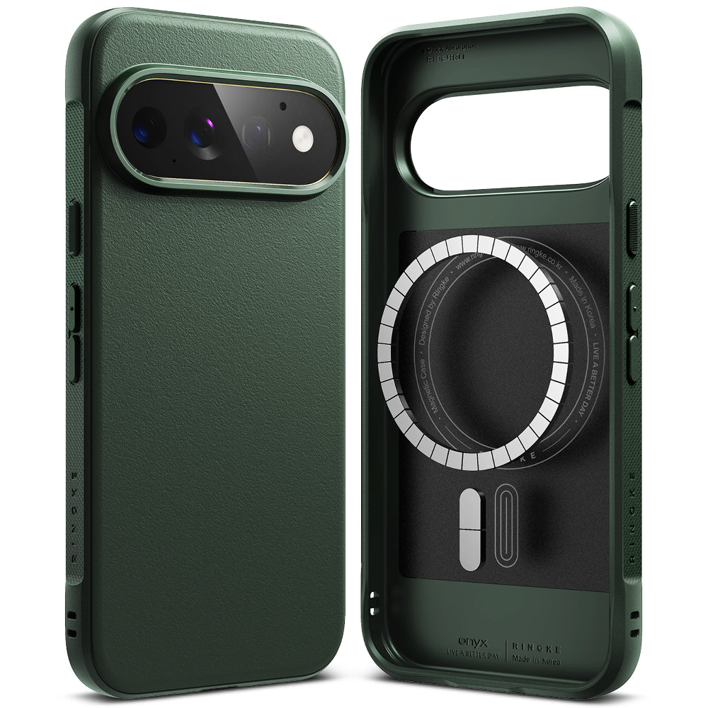 Husa de protectie Ringke Onyx compatibil cu Google Pixel 11 Pro, Verde