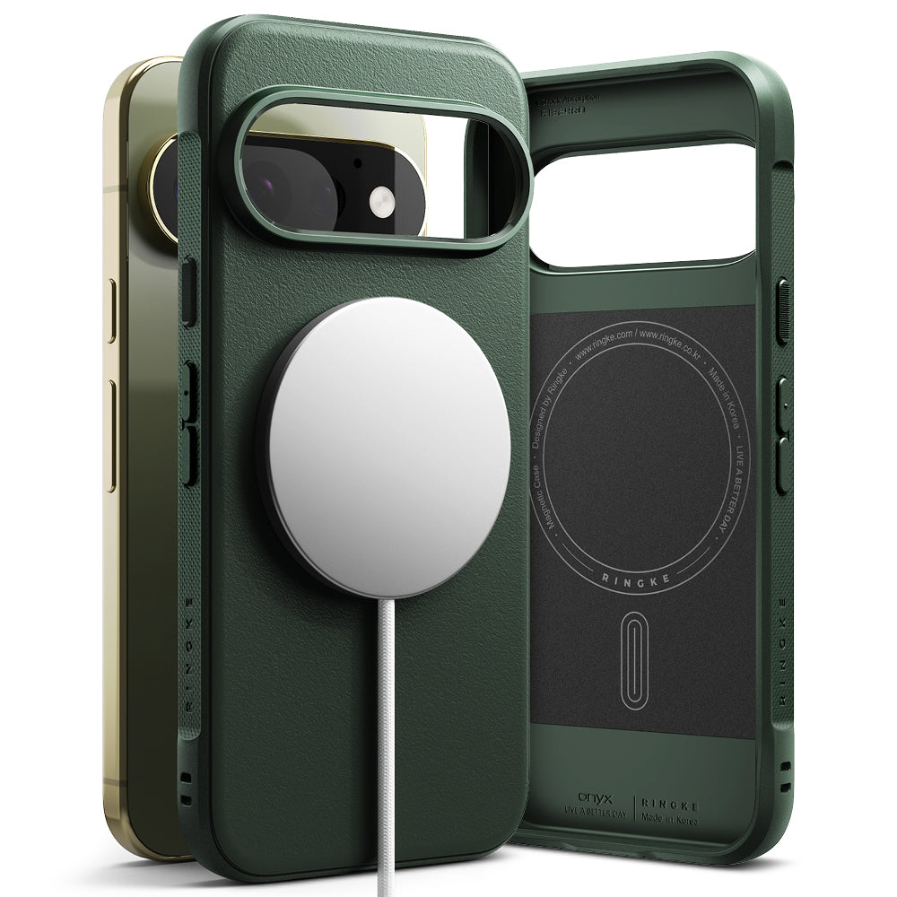 Husa de protectie Ringke Onyx compatibil cu Google Pixel 11 Pro, Verde