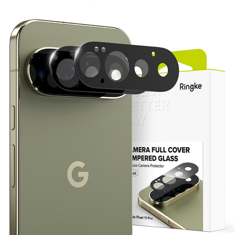 Folie de protectie Ringke compatibil cu Google Pixel 11 Pro, Negru