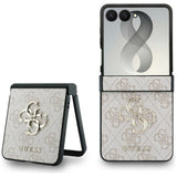 Husa de protectie Guess Hardcase 4G compatibil cu Samsung Galaxy Z Flip8, Roz
