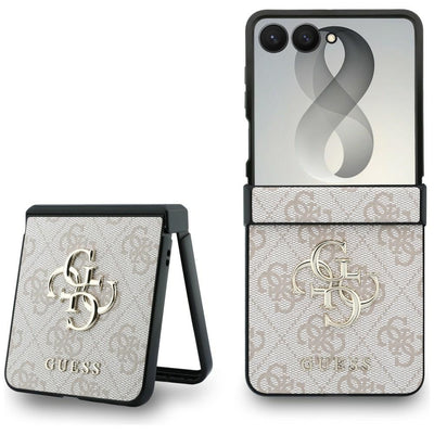 Husa de protectie Guess Hardcase 4G compatibil cu Samsung Galaxy Z Flip8, Roz