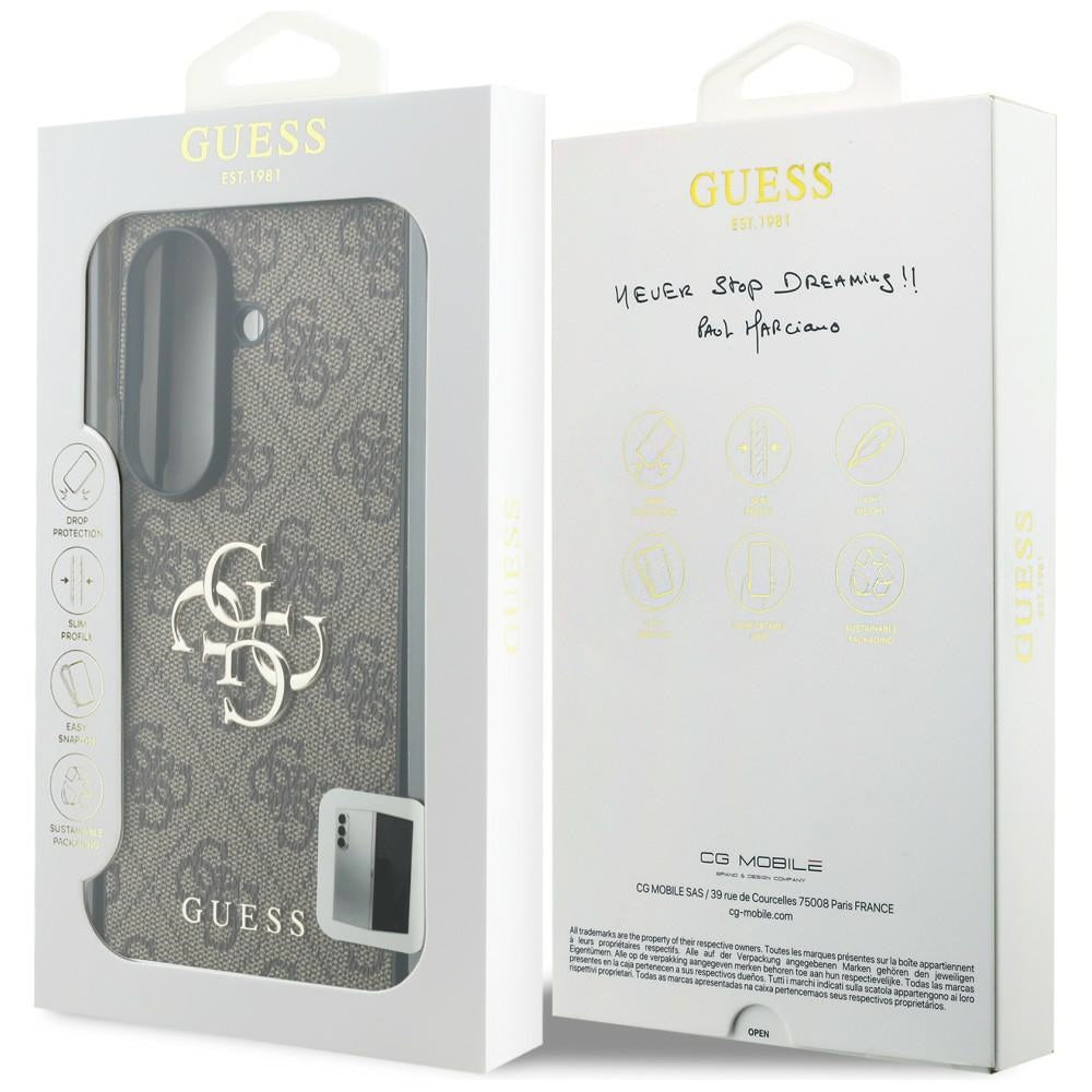 Husa de protectie Guess Hardcase 4G compatibil cu Samsung Galaxy Z Fold8 Ultra, Maro
