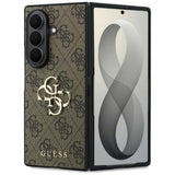 Husa de protectie Guess Hardcase 4G compatibil cu Samsung Galaxy Z Fold8 Ultra, Maro