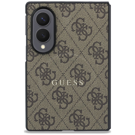 Husa de protectie Guess 4G Leather Classic compatibil cu Samsung Galaxy Z Fold8, Maro