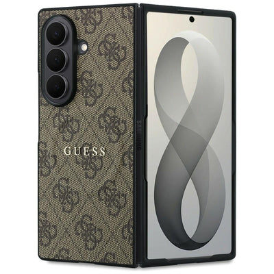 Husa de protectie Guess 4G Leather Classic compatibil cu Samsung Galaxy Z Fold8 Ultra, Maro