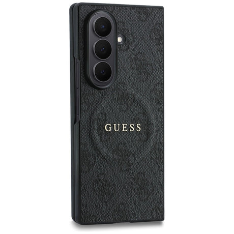 Husa de protectie Guess 4G Leather Classic compatibil cu Samsung Galaxy Z Fold8 Ultra, Negru