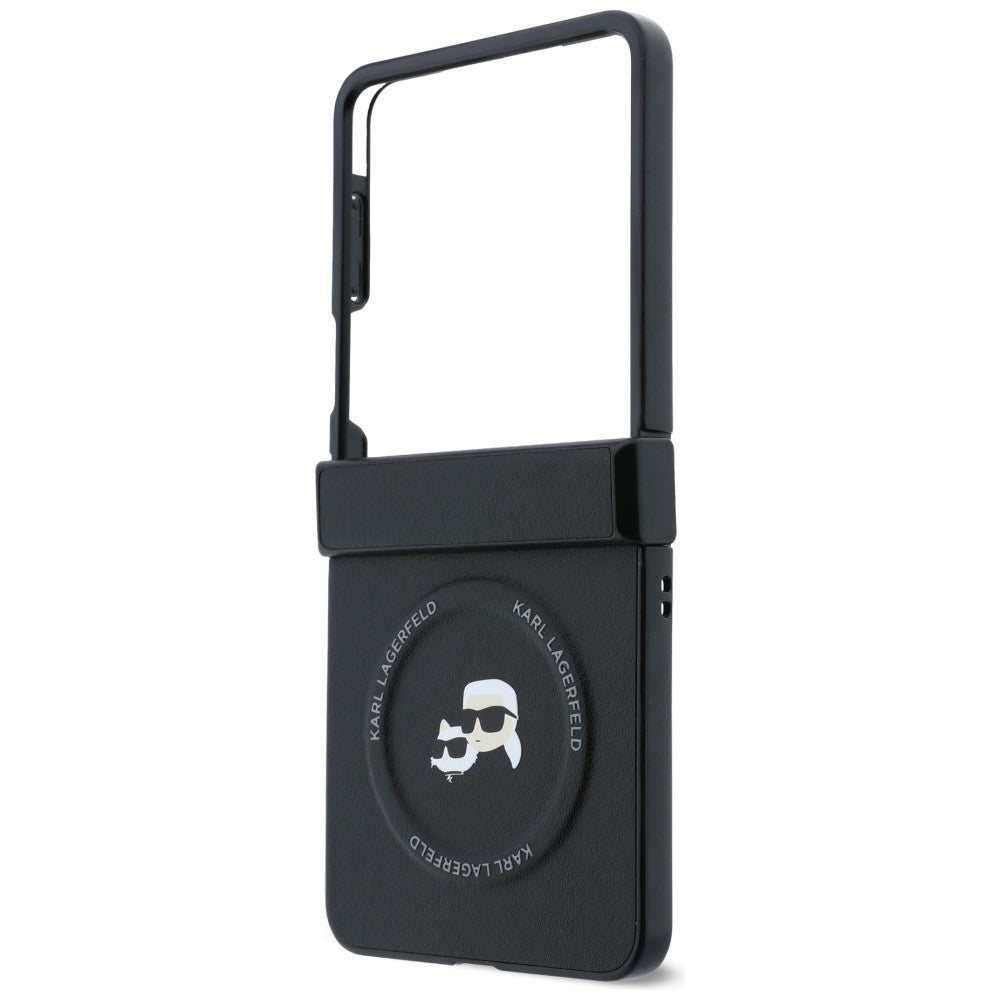 Husa de protectie Karl Lagerfeld compatibil cu Samsung Galaxy Z Flip8, Negru