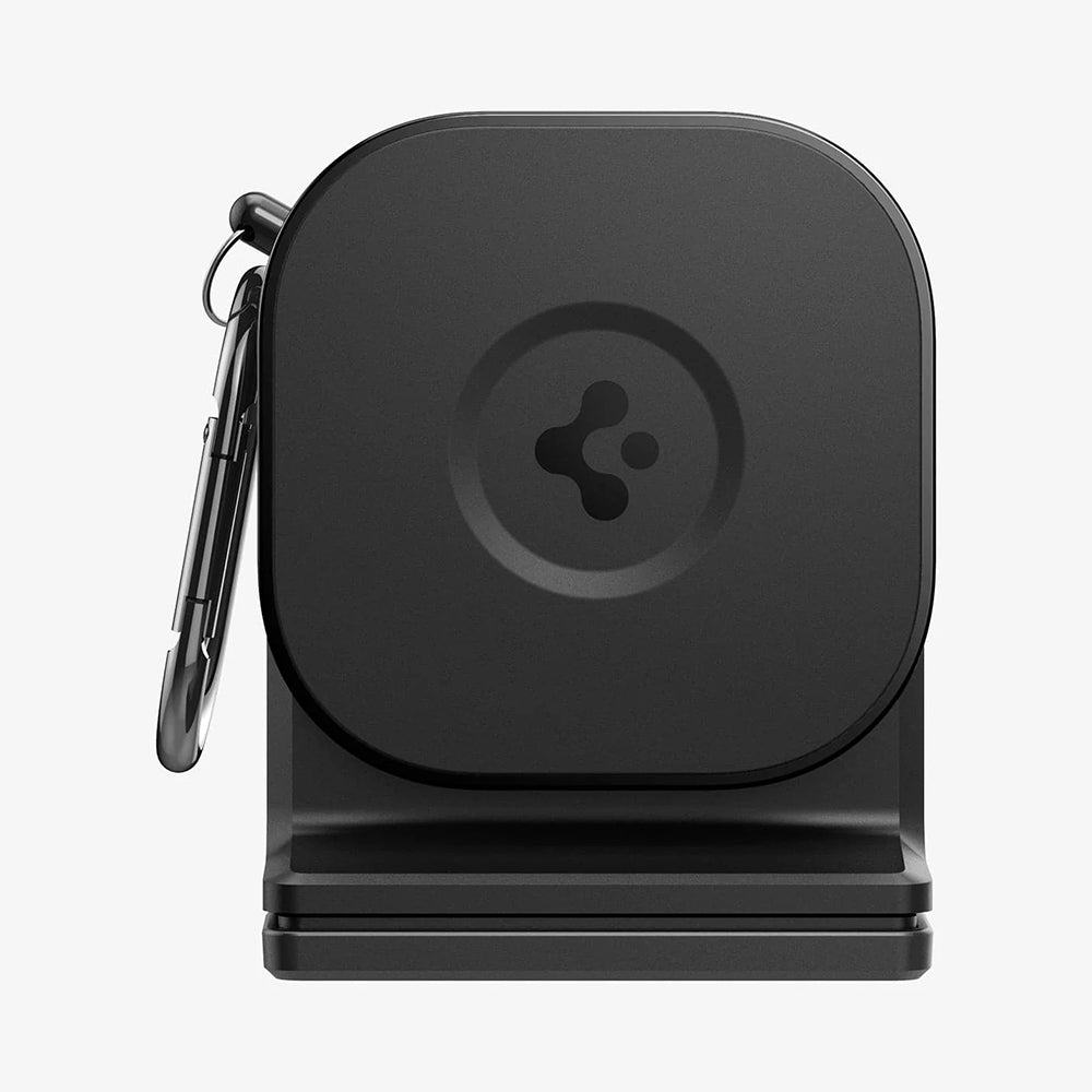 Suport Birou Spigen OneTap MagSafe (AMP05756), Magnetic, Pliabil, Negru